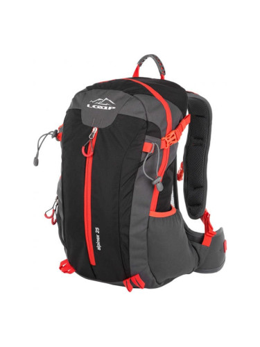 Red-black hiking backpack 25 l LOAP Alpinex 25