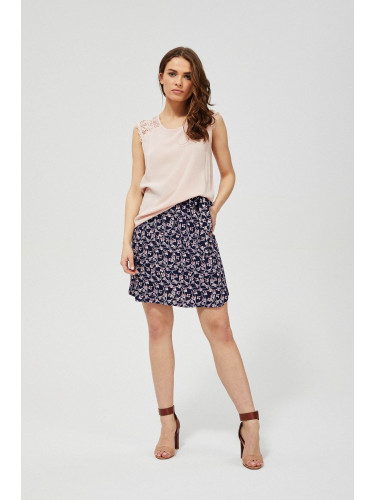 Вискозна пола с щампа