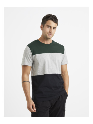 Celio Vetrois T-shirt with stripes - Men's