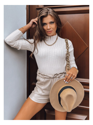 Sweter damski golf OASIS ecru Dstreet