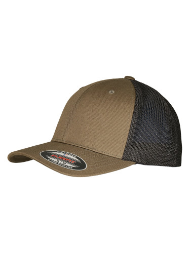 Flexfit Trucker Recycled Mesh olive/black