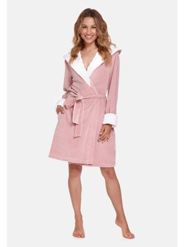 Doctor Nap Woman's Bathrobe SDB.7059 Papaya