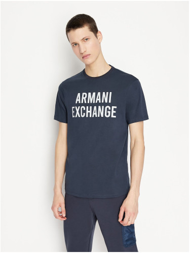 Navy blue men's T-shirt Armani Exchange
