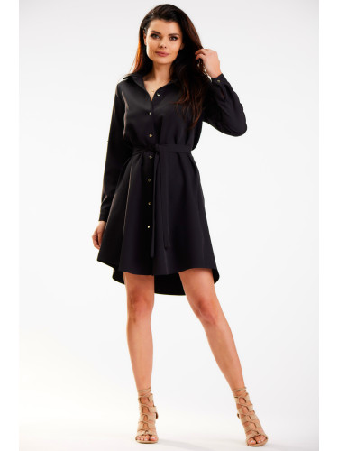 Awama Woman's Dress A568 Black