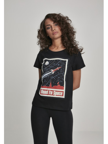 Women's T-shirt Road To Space Box black