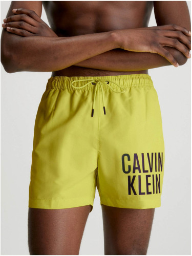 Calvin Klein Yellow Men's Shorts Swimsuit Km0km00794lrf