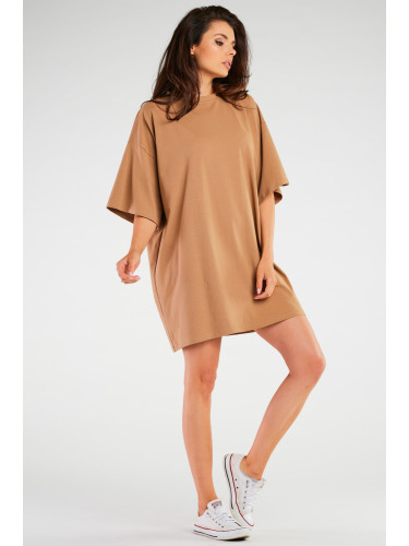 Infinite You Woman's Dress M255 Beige