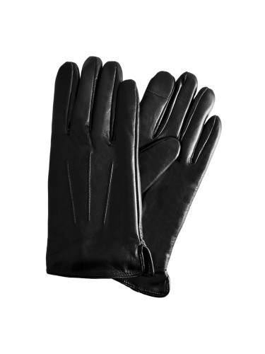Semiline Woman's Women Leather Antibacterial Gloves P8207