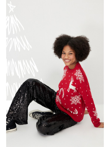Дамски пуловер Trendyol Christmas