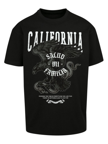 Black oversize T-shirt La Familia Heavy