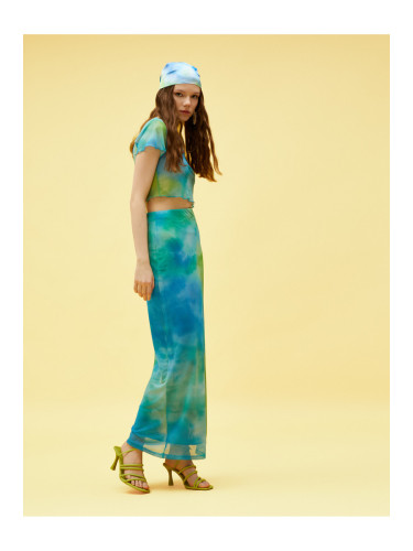 Koton Sheer Long Skirt