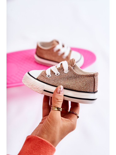 Boto Детски Маратонки Вързани Rose Gold Wella