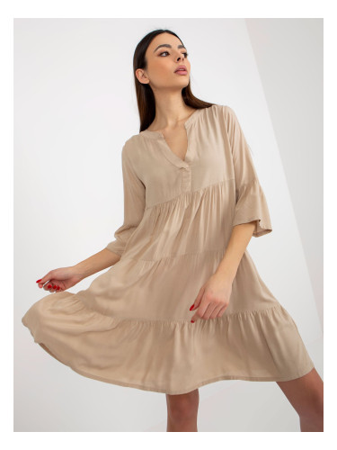 Dress-D73761M30214C-beige