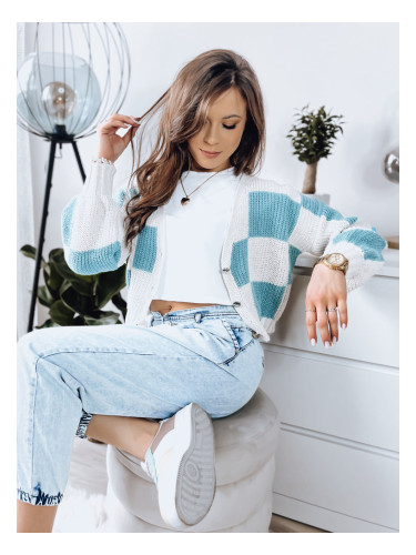 Sweter damski CASIE niebieski Dstreet