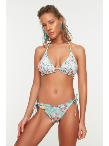 Дамско долнище на бански Trendyol Colorful