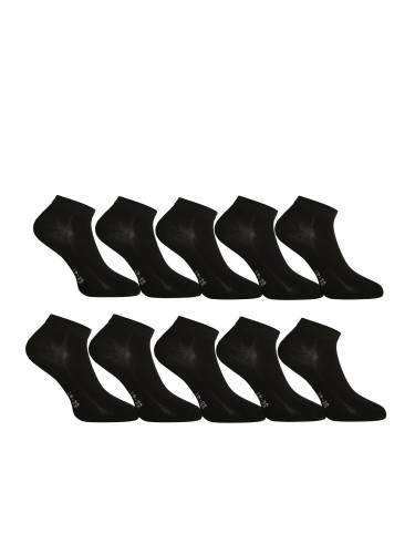 10PACK socks Gino bamboo black