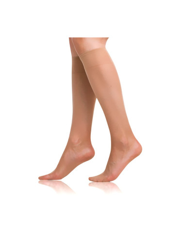 Bellinda 
FLY KNEE HIGHS 15 DAY - Women's knee-high socks - almond