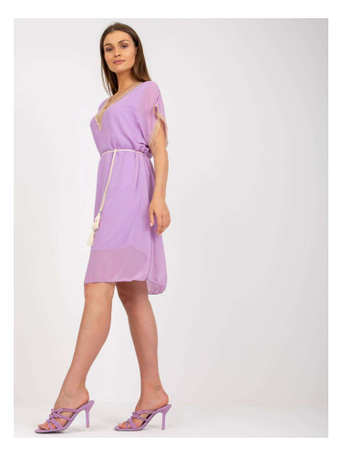 Dress-DHJ-SK-1508.12-Light Purple