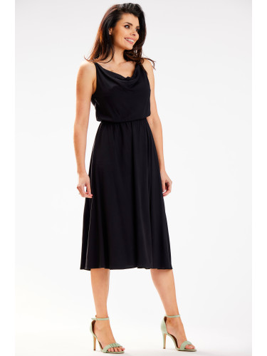 Awama Woman's Dress A579 Black