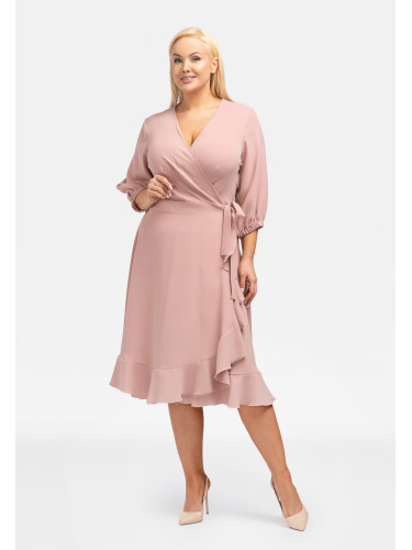 Дамска рокля Karko Pink