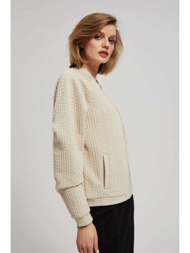 Marisse Zip-Up Sweatshirt With Pockets