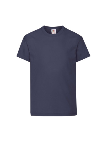 Navy T-shirt for kids Original Fruit of the Loom