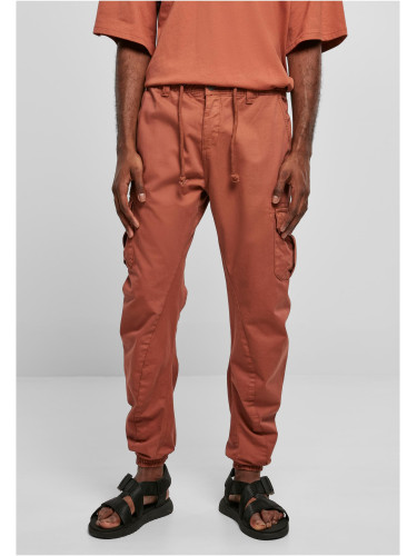 Terracotta Cargo Jogging Pants