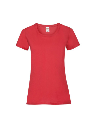 Valueweight Fruit of the Loom Red T-shirt