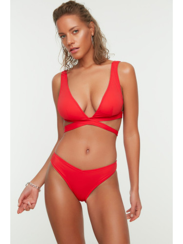 Дамско долнище на бански  Trendyol V cut