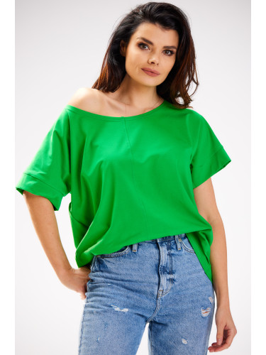 Infinite You Woman's Blouse M254 Green