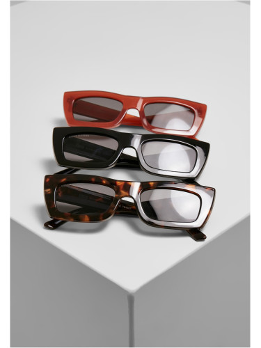 Sunglasses Sanremo 3-Pack Black/Red/Amber