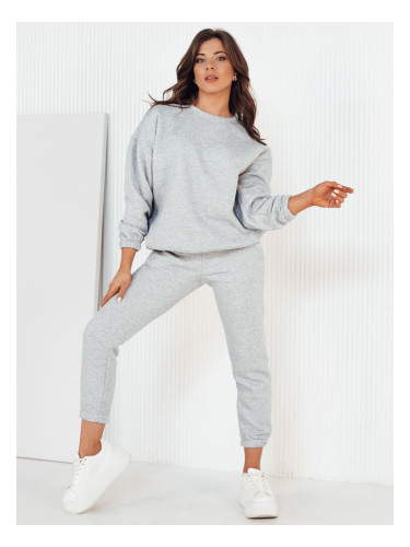 Komplet damski dresowy ARIELLA PREMIUM szary Dstreet
