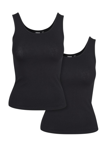 Women's 2-pack Basic Stretch Top black