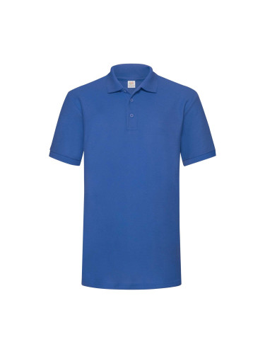 Blue Heavy Polo Friut of the Loom T-shirt