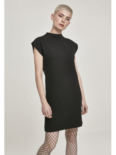 Women's dress Terry with extended shoulder black