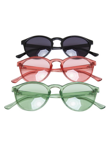 Sunglasses Cypress 3-Pack Black/Palepink/Vintagegreen