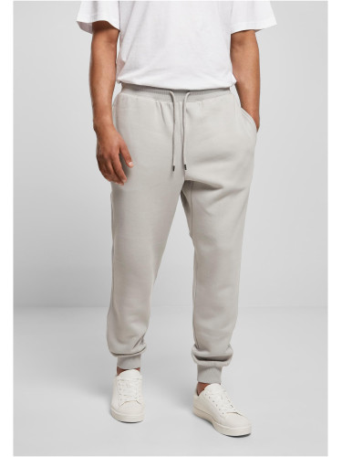 Basic sweatpants made of light asphalt
