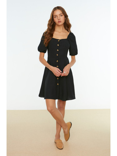 Дамска рокля Trendyol TWOSS20EL2314/Camel