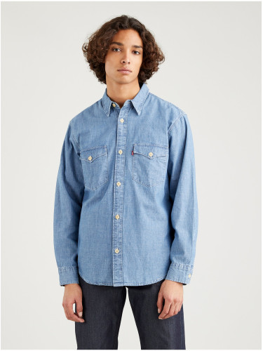 Levi's Blue Men's Denim Shirt - Men's®