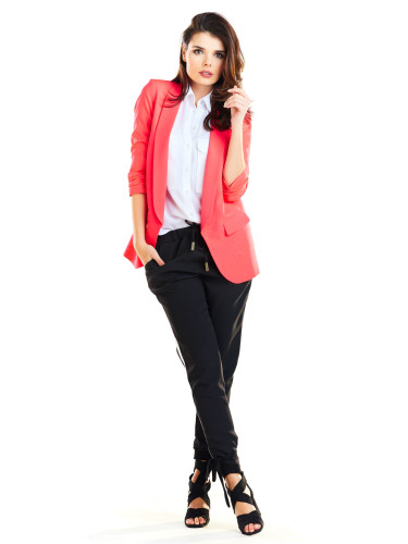 Awama Woman's Jacket A267 Fuchsia