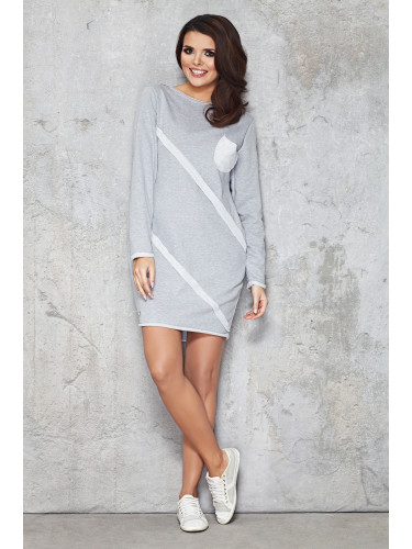 Infinite You Woman's Dress M069 Grey