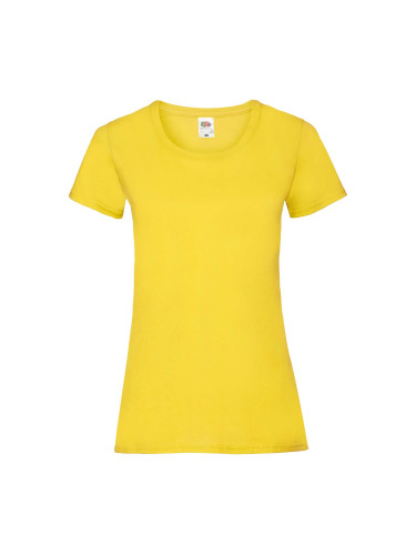 Valueweight Fruit of the Loom Yellow T-shirt