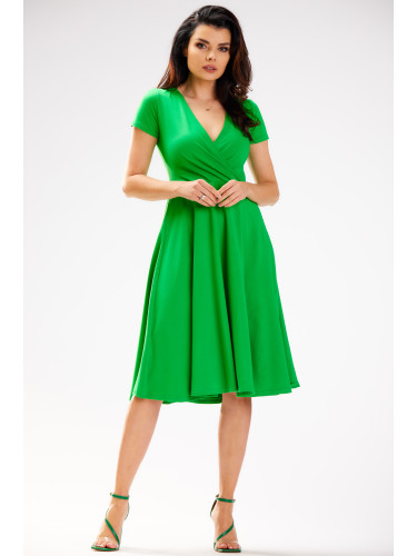 Infinite You Woman's Dress M292 Green