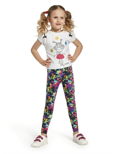 Bas Bleu Girls' MIKI leggings breathable made of elastic material