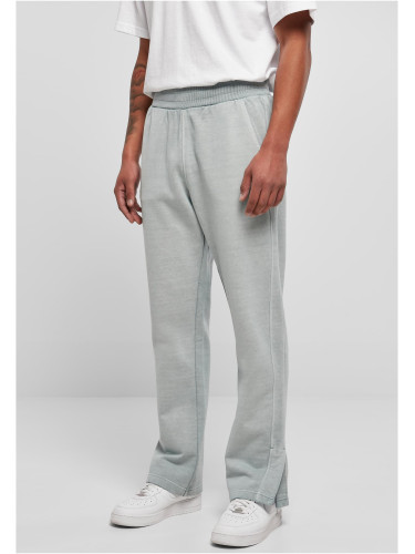 Sweatpants Heavy Terry Garment Dye Slit Summerblue