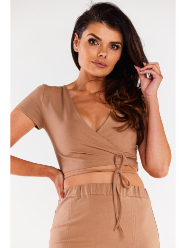 Infinite You Woman's Blouse M306 Beige