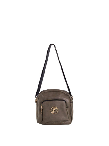 Khaki small crossbody messenger bag