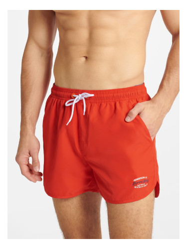 Червени мъжки бански шорти