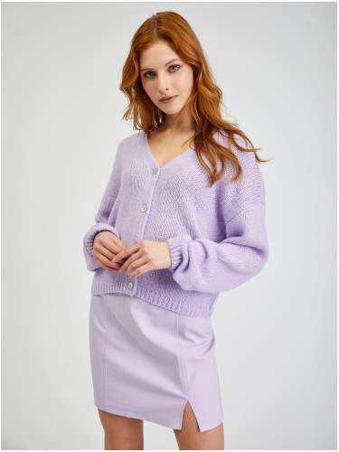Orsay Light Purple Women's Loose Cardigan - Women's