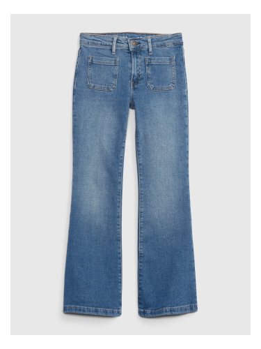 GAP Otroške Jeans flare high rise - Girls